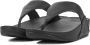 FitFlop Lulu Leather Toepost slippers voor Vrouwen Wit - Thumbnail 8