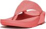 FitFlop Koraal Shimmerlux Sandalen Lulu Stijl Red Dames - Thumbnail 4