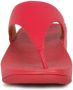 Fitflop Rode leren teenslippers - Thumbnail 2