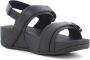 FitFlop Verstelbare leren sandalen met achterband Black Dames - Thumbnail 6