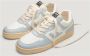 Flamingos' Life Retro Fog Vanilla Stijlvolle Sneakers Blue Unisex - Thumbnail 4