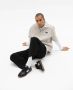 Flamingos' Life Slim Zwart Stijlvolle Broek Black Unisex - Thumbnail 7