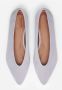 Flattered Lavendel Suède Puntige Neus Platte Schoenen Purple Dames - Thumbnail 8