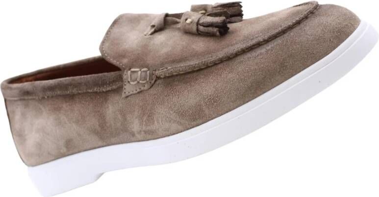 Flecs Klassieke Mocassin Beige Heren