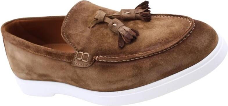 Flecs Teddy Moccasin Brown Heren