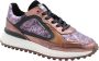 Floris van Bommel Noppi 35.11 leren sneakers roze brons - Thumbnail 5