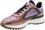 Floris van Bommel Noppi 35.11 leren sneakers roze brons - Thumbnail 6