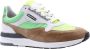 Floris van Bommel DE RUNNER 01.47 Volwassenen Lage sneakersHeren sneakersVrije tijdsschoenen Groen - Thumbnail 7