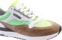 Floris van Bommel DE RUNNER 01.47 Volwassenen Lage sneakersHeren sneakersVrije tijdsschoenen Groen - Thumbnail 11