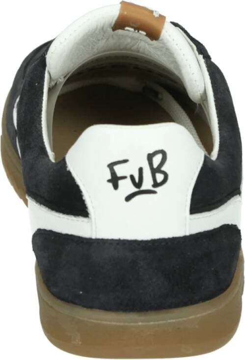 Floris van Bommel Blauwe Casual Herenschoenen DE Zaler