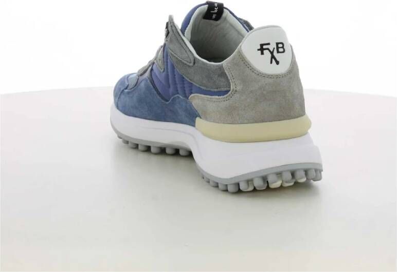 Floris van Bommel Blauwe Herenschoenen Sfm-10152