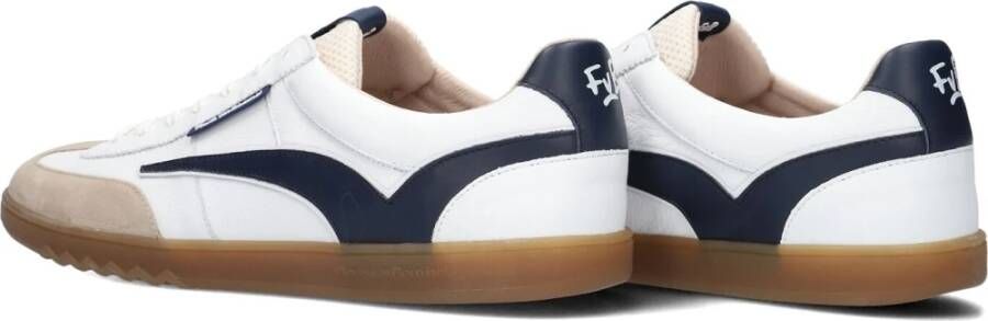 Floris van Bommel Blauwe Lage Sneakers voor Heren