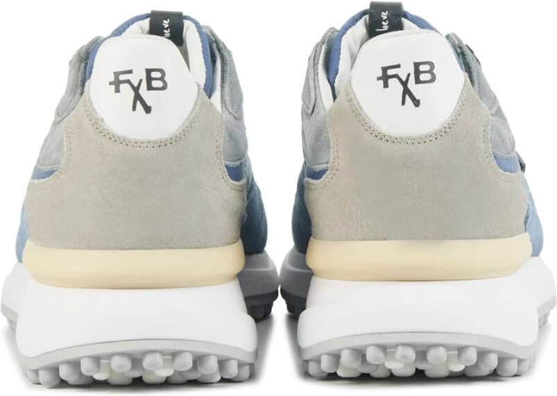 Floris van Bommel Blauwe Sneakers Blue Heren