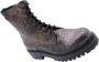 Floris van Bommel WONKI 04.13 Volwassenen VeterlaarzenHoge sneakersDames veterschoenenHalf-hoge schoenen Zwart - Thumbnail 12