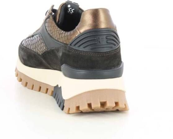 Floris van Bommel Brons Dameschoenen Stijlvol Model