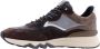 FLORIS VAN BOMMEL Lage Sneakers Heren Sfm-10178 De Zager Maat: 41⅓ Materiaal: Suède Kleur: Bruin - Thumbnail 8