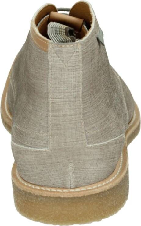 Floris van Bommel Casual herenschoen lichtgrijs nubuck
