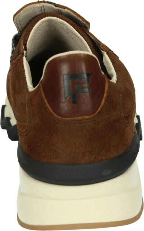 Floris van Bommel Casual Herenschoenen Cognac Nubuck