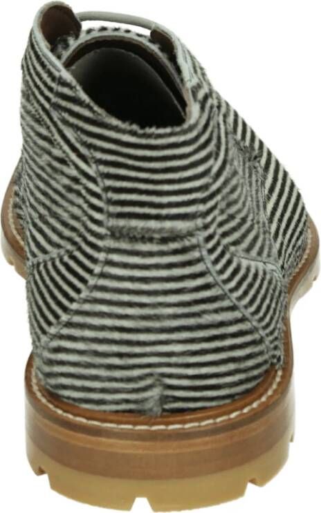 Floris van Bommel Casual herenschoenen grijs patroon