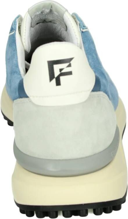 Floris van Bommel Casual Herenschoenen Lichtblauw Noppi