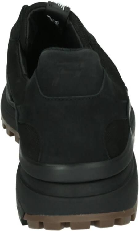 Floris van Bommel Casual Leren Schoenen Zwart DE Gripper