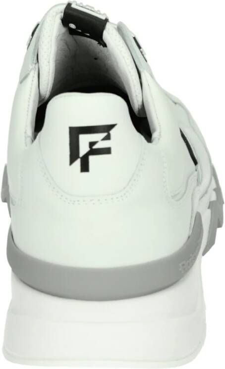 Floris van Bommel Casual witte leren schoenen