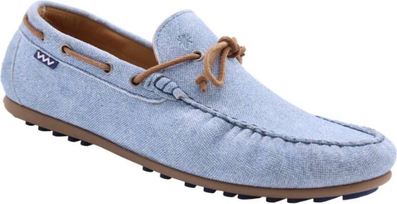 Floris van Bommel Chatelet Mocassin Blue Heren