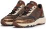 Floris van bommel Curvi SFW-10089 04.01 Bronze G-Wijdte Sneakers - Thumbnail 8