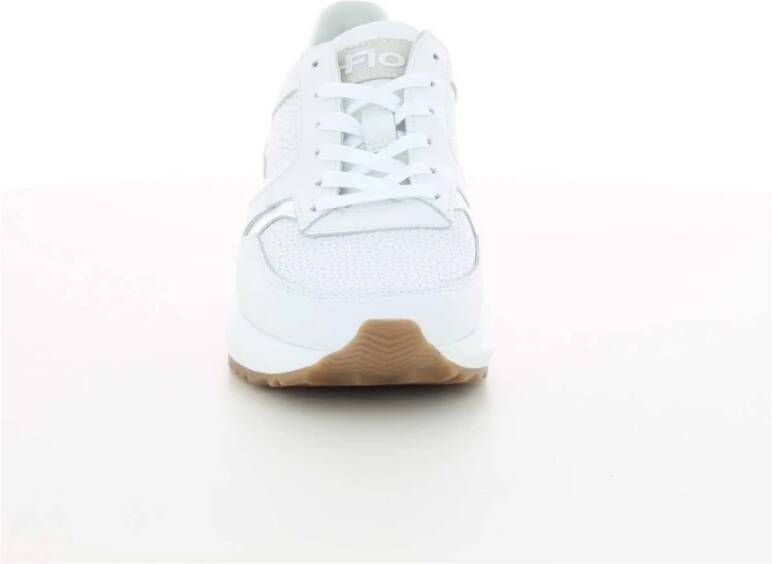 Floris van Bommel Dames Sneakers Wit Sumi White Dames