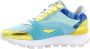 Floris van Bommel BLOKKI 02.06 Volwassenen Lage sneakersDames sneakers Blauw - Thumbnail 8