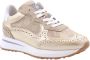 Floris van Bommel Sneakers Dames Lage sneakers Damesschoenen Leer SFW-10109 Goud - Thumbnail 12