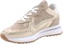 Floris van Bommel Sneakers Dames Lage sneakers Damesschoenen Leer SFW-10109 Goud - Thumbnail 13