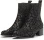 FLORIS VAN BOMMEL Enkellaarsjes Dames Evi 01.11 Maat: 37 5 Materiaal: Suède Kleur: Zwart - Thumbnail 9