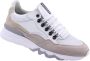 FLORIS VAN BOMMEL Lage Sneakers Heren Sfm-10135 De Zager Maat: 41⅓ Materiaal: Nubuck Kleur: Wit - Thumbnail 5