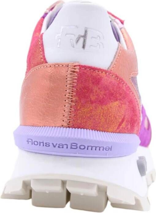 Floris van Bommel Gele Sneaker Orange Dames