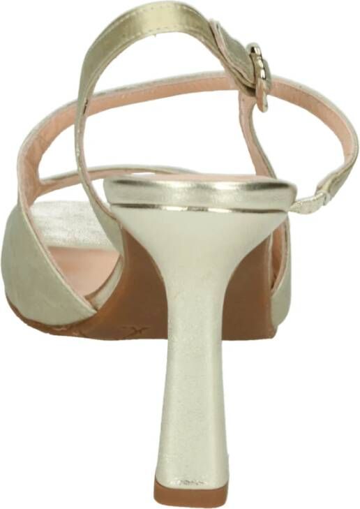 Floris van Bommel Gouden Sling-back Sandaal Tami 02.07