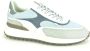 Floris van Bommel Grijs en Lichtblauw Runner Schoenen Multicolor Heren - Thumbnail 2