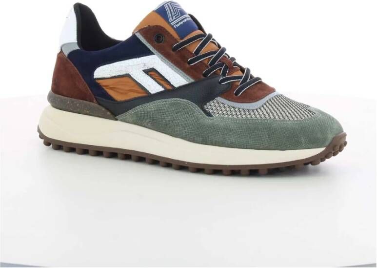 Floris van Bommel Groene Herenschoenen Sfm-10139 Multicolor Heren