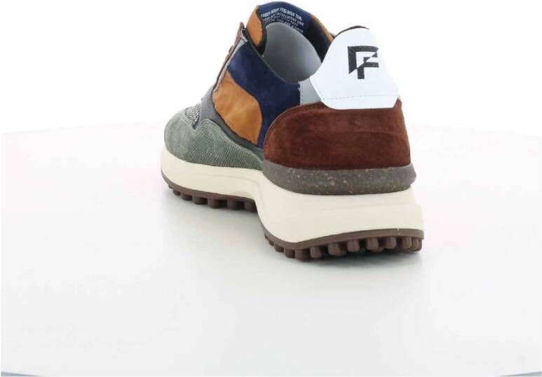 Floris van Bommel Groene Herenschoenen Sfm-10139 Multicolor Heren