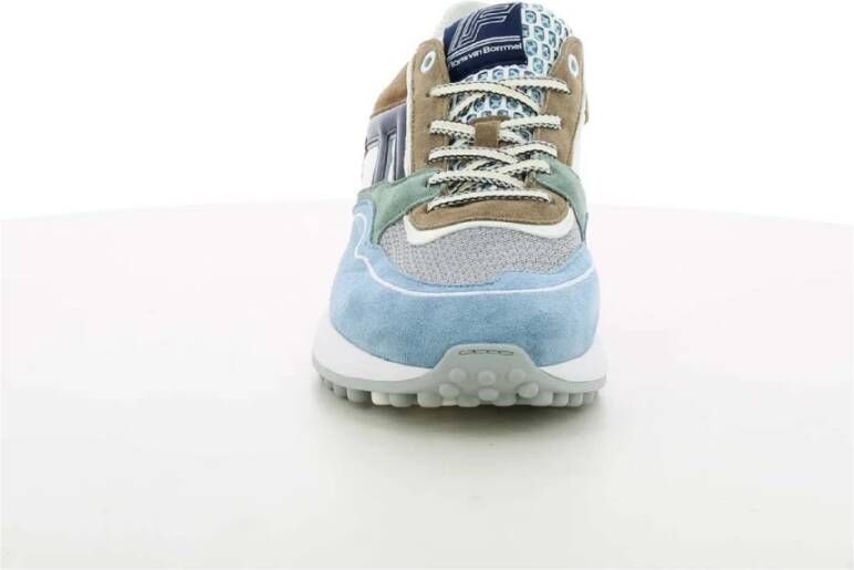 Floris van Bommel Groene herenschoenen Sfm-10139 Z25 Multicolor Heren