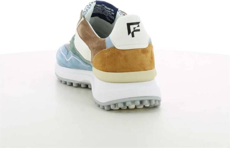 Floris van Bommel Groene herenschoenen Sfm-10139 Z25 Multicolor Heren