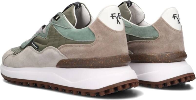 Floris van Bommel Groene Sneakers Green Heren