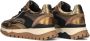 FLORIS VAN BOMMEL Lage Sneakers Dames Sfw-10127 Grommi Maat: 41 5 Materiaal: Textiel Kleur: Brons - Thumbnail 3
