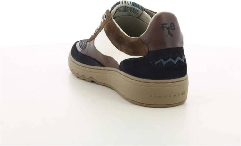 Floris van Bommel Heren schoenen cognac leer Multicolor Heren
