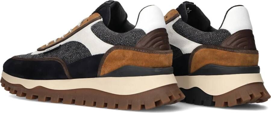 Floris van Bommel Heren Sneakers Grijs Stijlvol Model Multicolor Heren