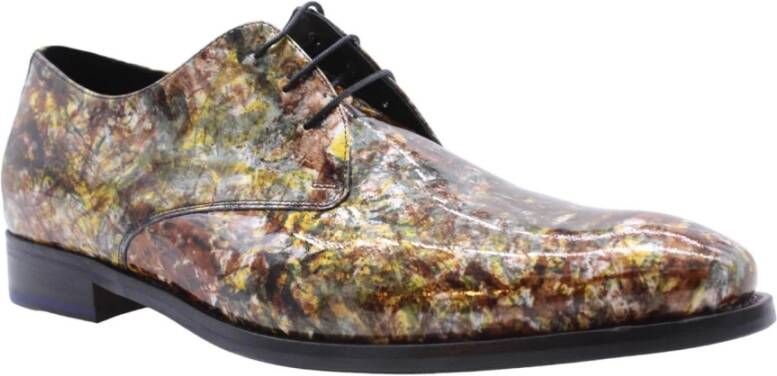Floris van Bommel Klassieke Veterschoen Brown Heren