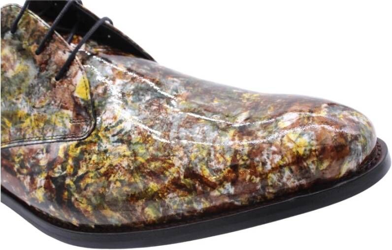 Floris van Bommel Klassieke Veterschoen Brown Heren