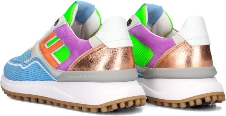 Floris van Bommel Kleurrijke lage sneakers voor dames Multicolor Dames