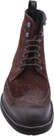 Floris van Bommel Lace-up Boots Bruin Heren