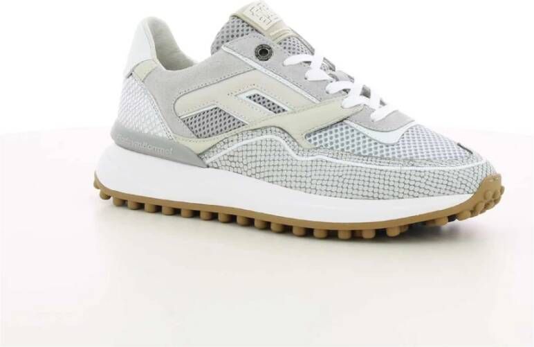Floris van Bommel Lichtgrijze Damesschoenen Gray Dames